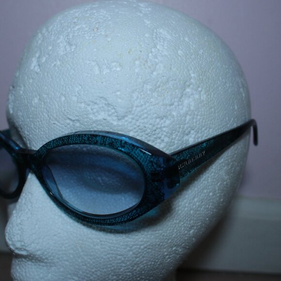 Burberry B4172 Oval Blue Lens Tint Acetate Sunglasses EXC main image 8